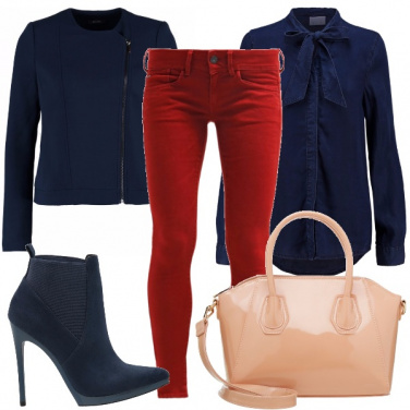 Outfit Un capo denim coi fiocchi