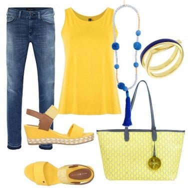 Outfit Bicolore basic