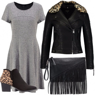 Outfit Dettagli in animalier
