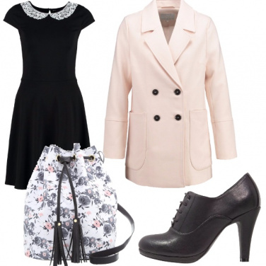 Outfit Black roses