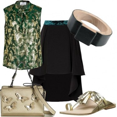 Outfit Il bracciale in legno