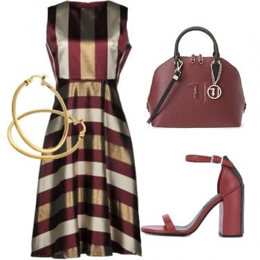 Outfit Marsala