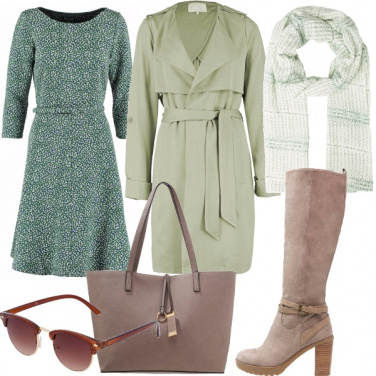 Outfit Luminosa in verde