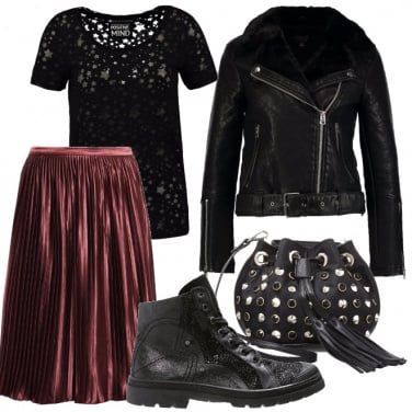 Outfit Lady rock