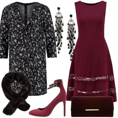 Outfit Pizzo chic