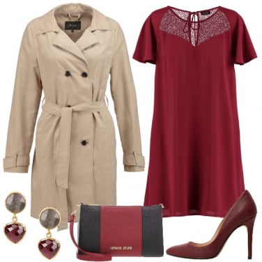 Outfit Rosso passione