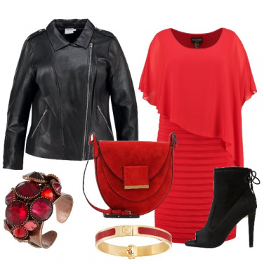 Outfit Curve rosse