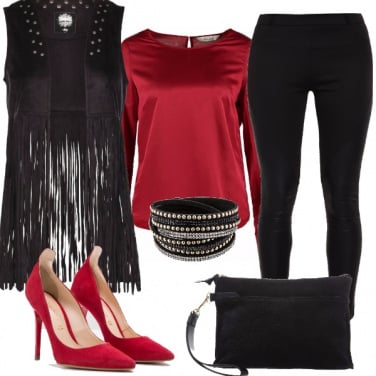 Outfit Una serata rock