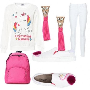 Outfit Rosa shock