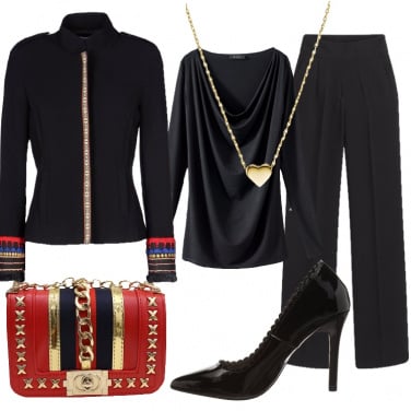 Outfit Chic in nero