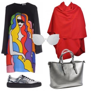 Outfit Arcobaleno urbano