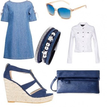Outfit Blu passion