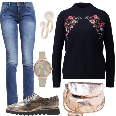 Outfit Fiori e luce