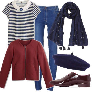 Outfit Il basco fa Francia