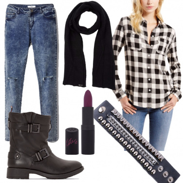 Outfit Riscopriamo il nostro lato dark