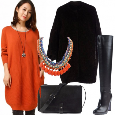 Outfit Se arancione vuol dire autunno...