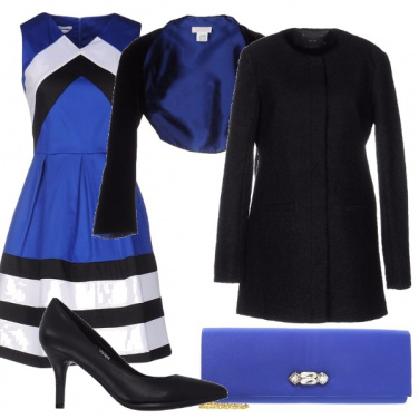 Outfit Vestito geometrico