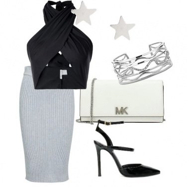 Outfit Party black and white