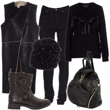 Outfit Solo nero