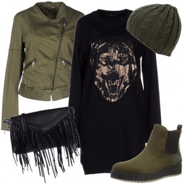 Outfit Mood grintoso in citta\'