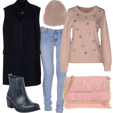 Outfit Romantico jeans