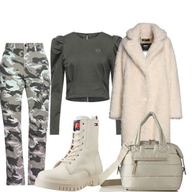 Pantalones Militar Mujer: 2 Outfit Mujer | Bantoa