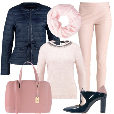 Outfit Romantica in rosa