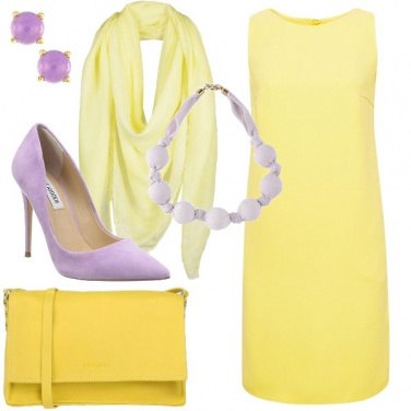 Outfit Il tubino giallo passe-partout