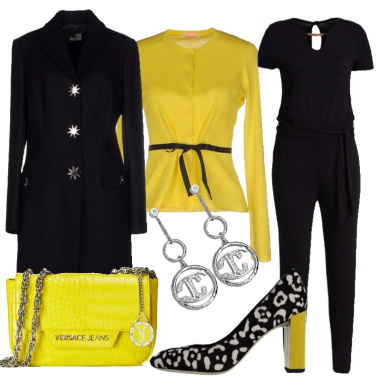 Outfit Tocchi di giallo