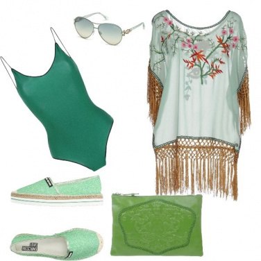 Outfit Cala verde