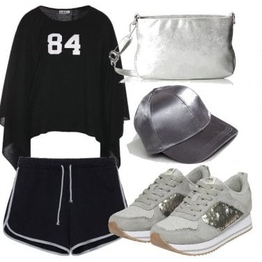 Outfit Argento urban