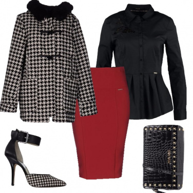Outfit Pied de poule