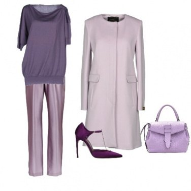 Outfit Sfumature pervinca
