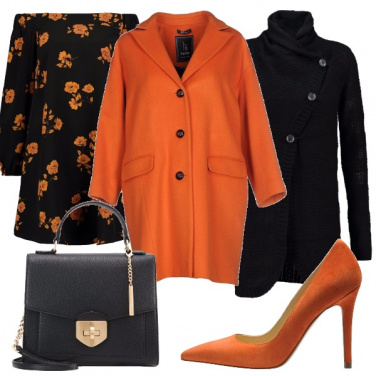 Outfit Fiori arancioni