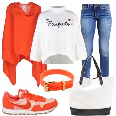 Outfit Arancione mania