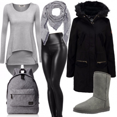 Outfit Zaino in spalla