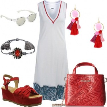 Outfit Comodità colorata