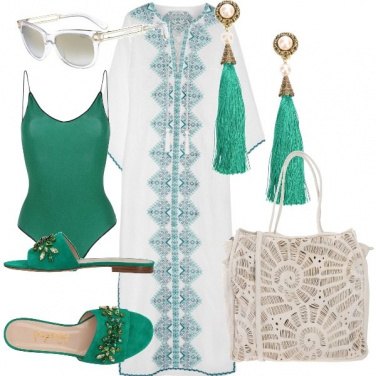 Outfit Verde brillante