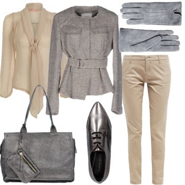 Outfit Professionale in mannish