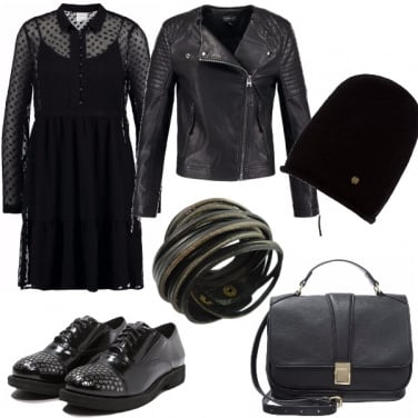 Outfit Rock con stile