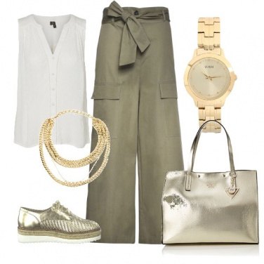 Outfit Oro verde