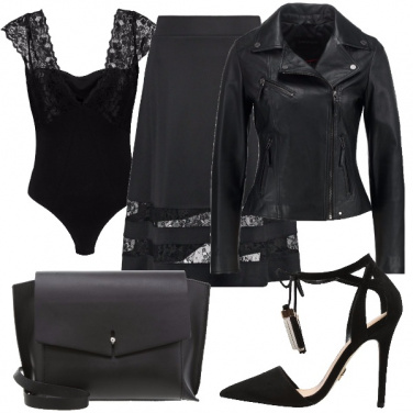 Outfit Nero totale