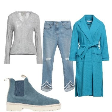 Gris: Outfits, Looks y Combinaciones Mujer | Bantoa