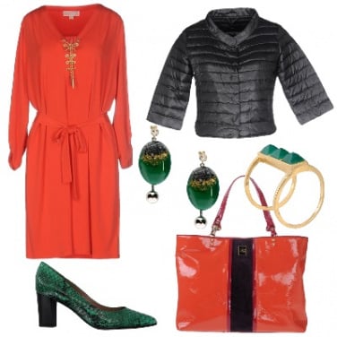 Outfit Accostamenti decisi