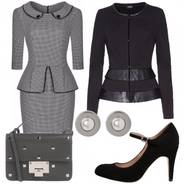 Outfit Tubino a quadretti