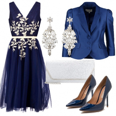 Outfit L\'eleganza del blue