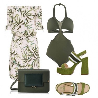 Outfit Sfumature di verde
