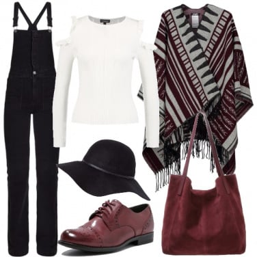 Outfit Mantella e cappello
