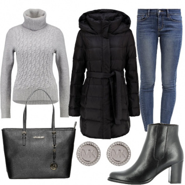Outfit Caldo piumino