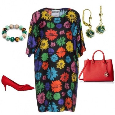 Outfit Trapezio di gerbere